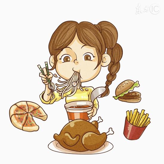 常吃太饱损害大脑健康